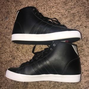 Black Adidas High Top shoes ‼️ NEVER WORN